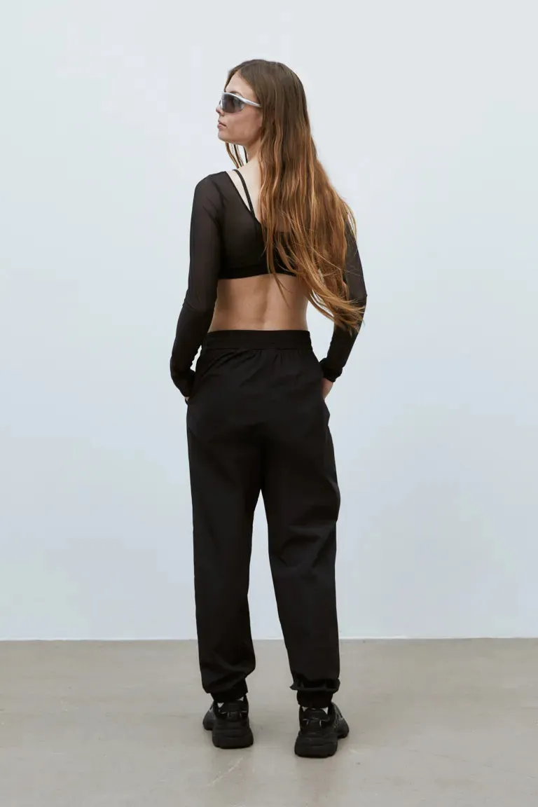 Drymove jogging pants H&M, black