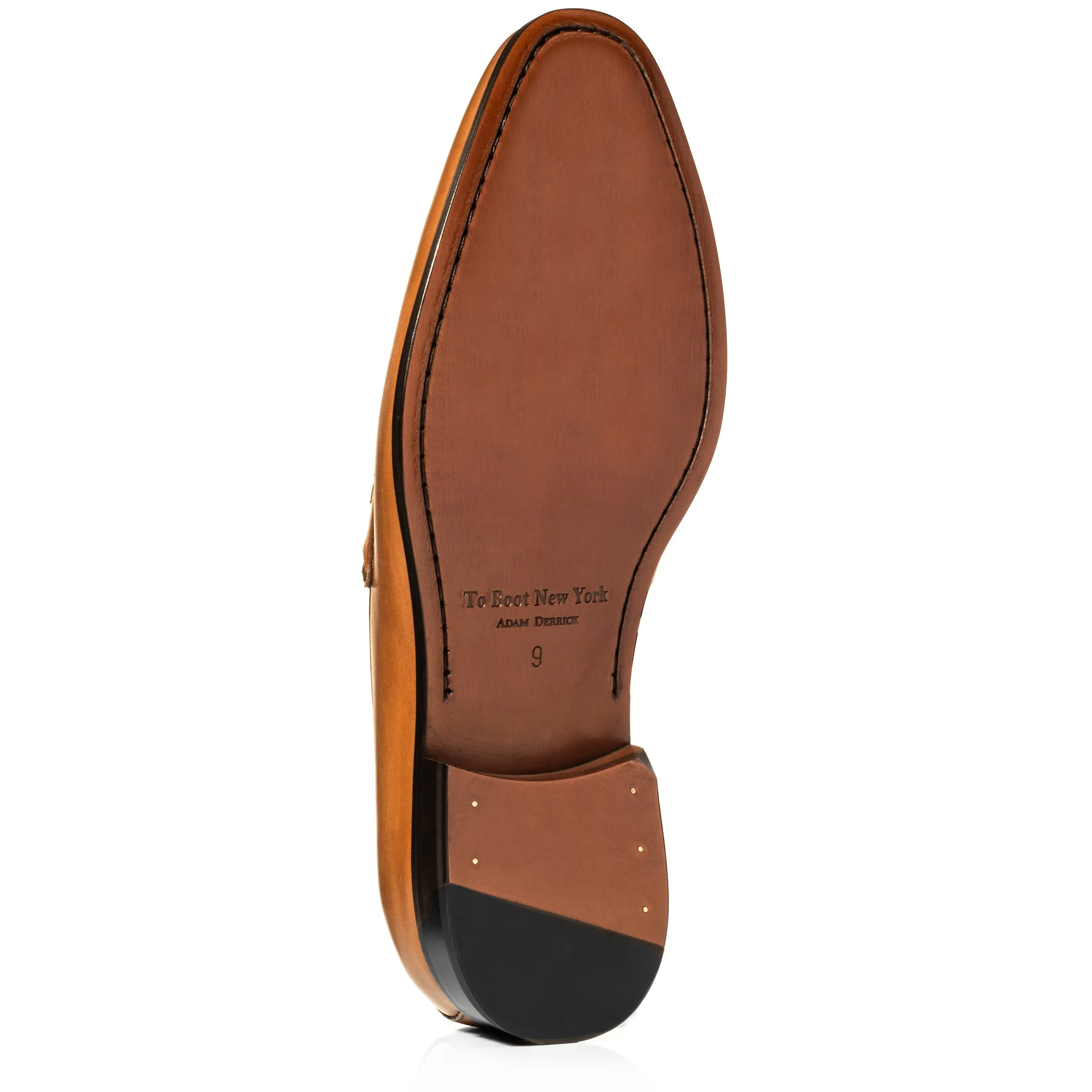 Forio Tan Calf Bit Loafer