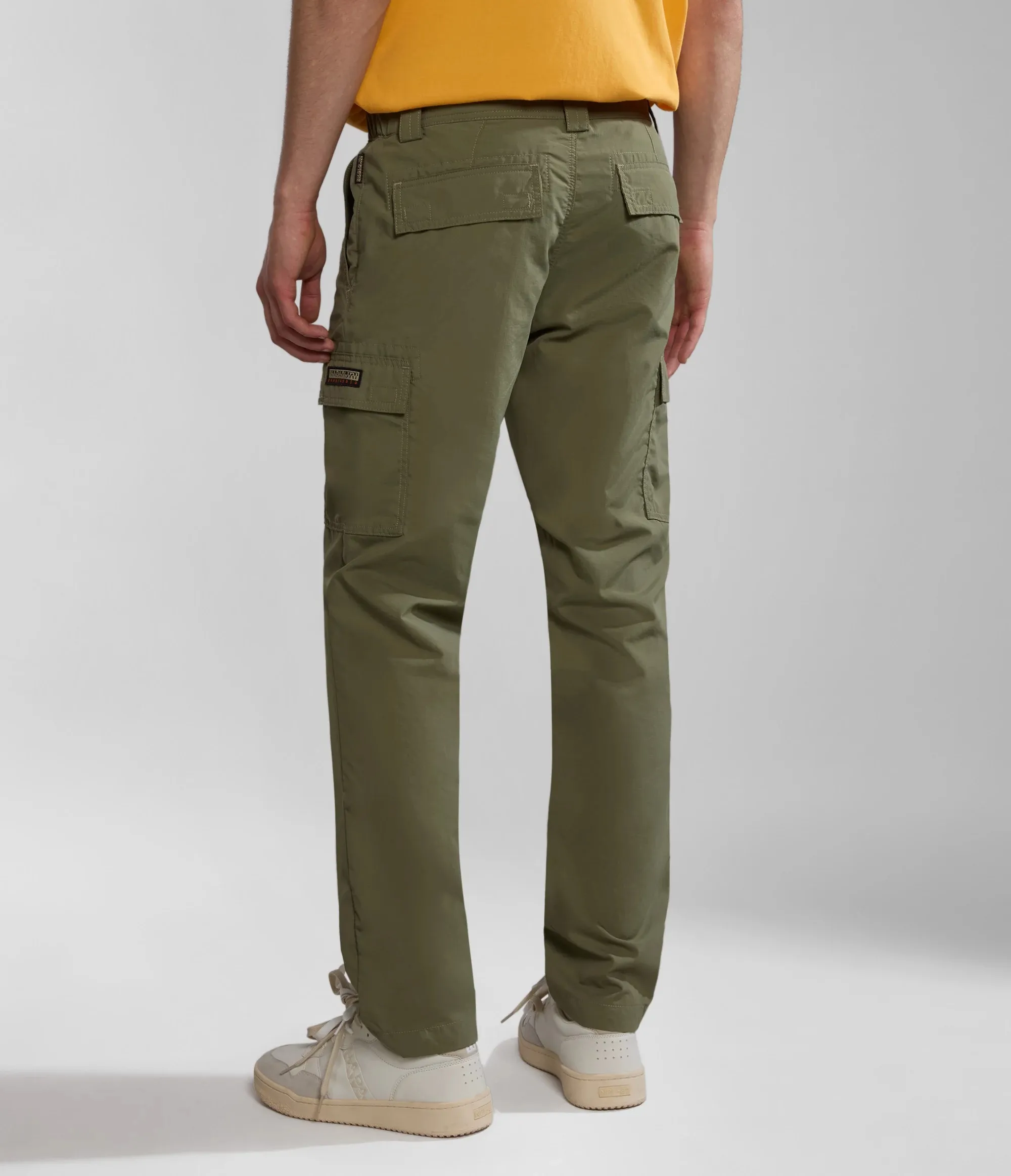 Napapijri Men&#x27;s Faber Cargo Pants Green Lichen | Buy Napapijri Men&#x27;s Faber Cargo Pants Green Lichen here | Outnorth