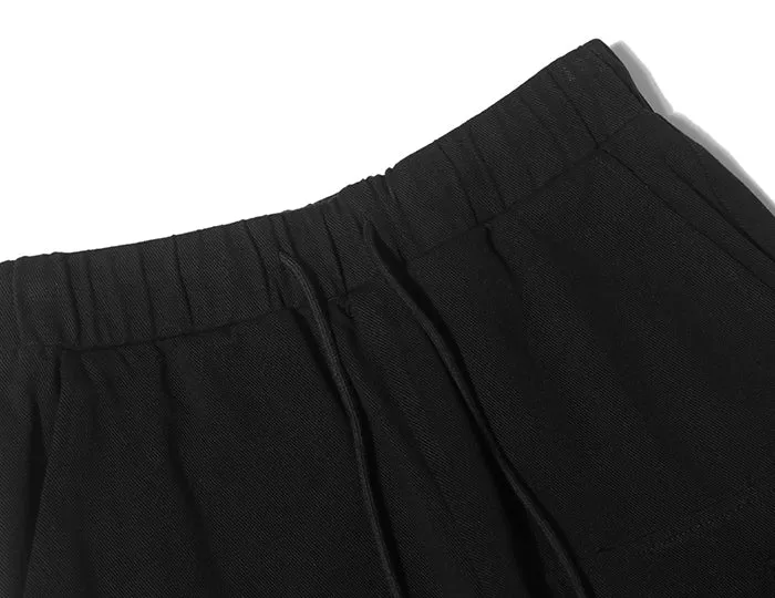Oversize Cargo Joggers in Black