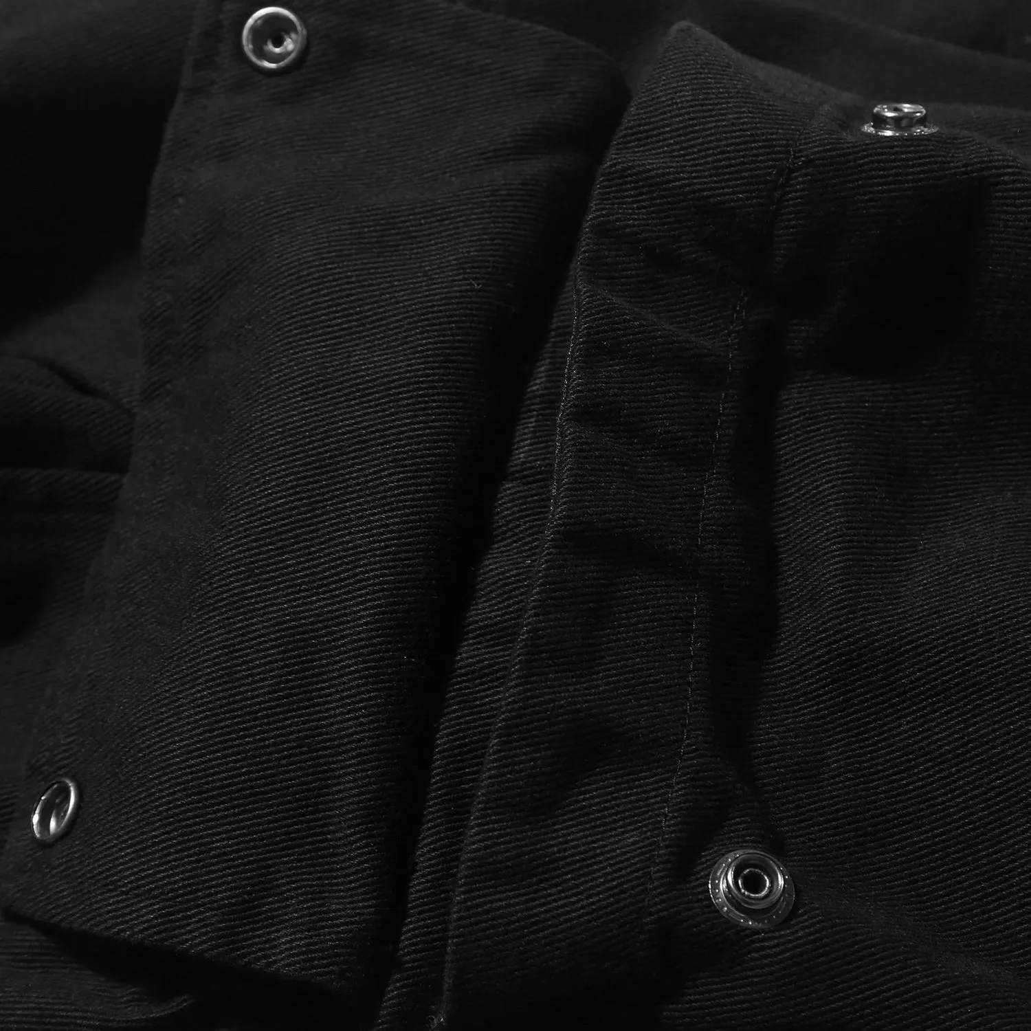 Oversize Cargo Joggers in Black