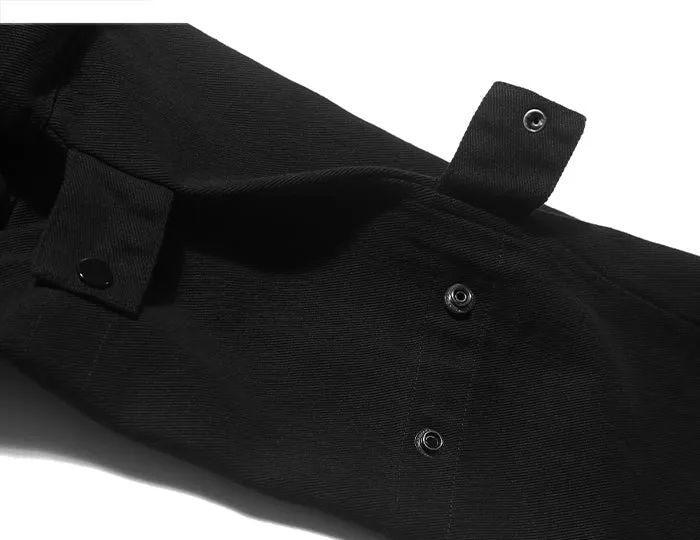 Oversize Cargo Joggers in Black