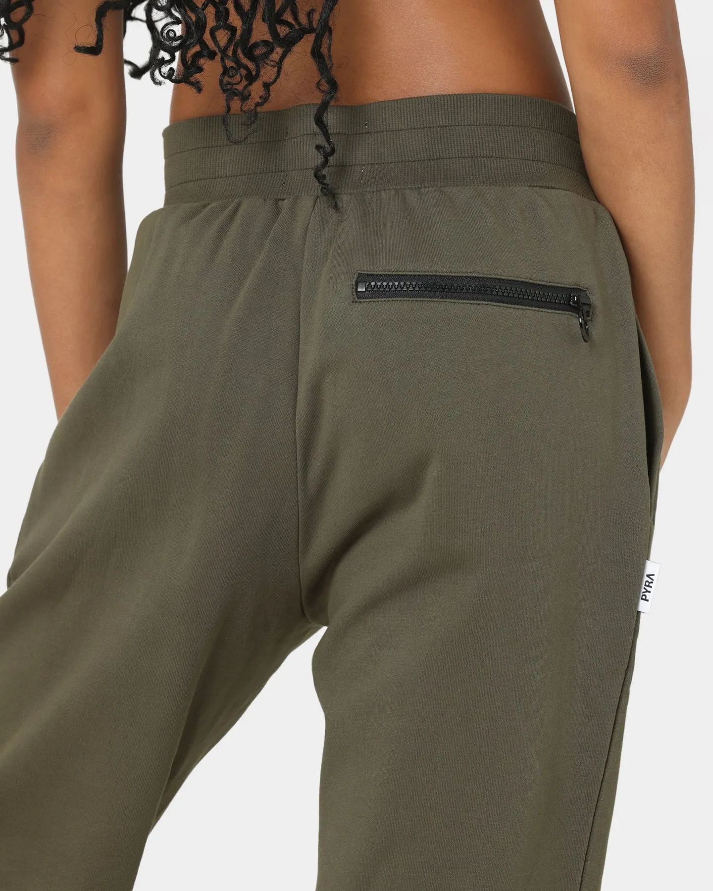 PYRA Women's TM Standard Track Pants Dark Olive