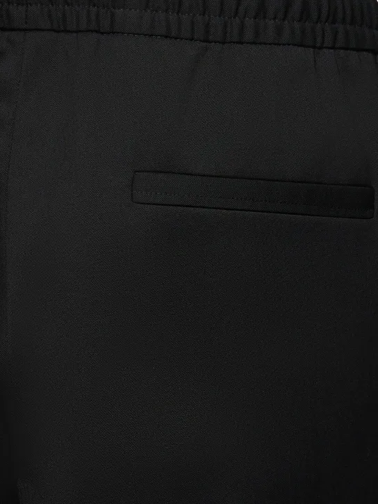 Zegna   Wool blend jogging pants 