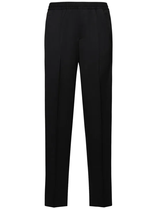 Zegna   Wool blend jogging pants 